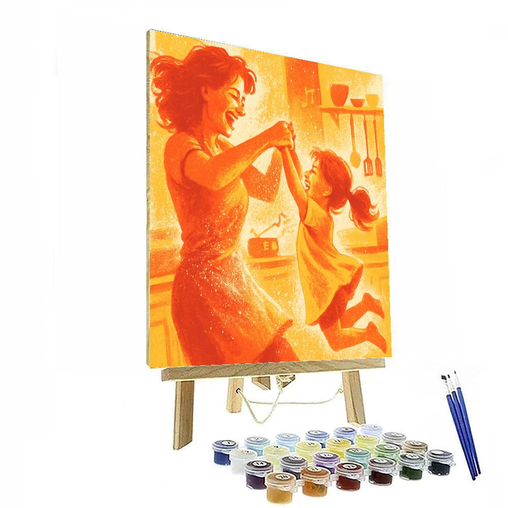 Dance In The Kitchen Joy Numbered painting kits