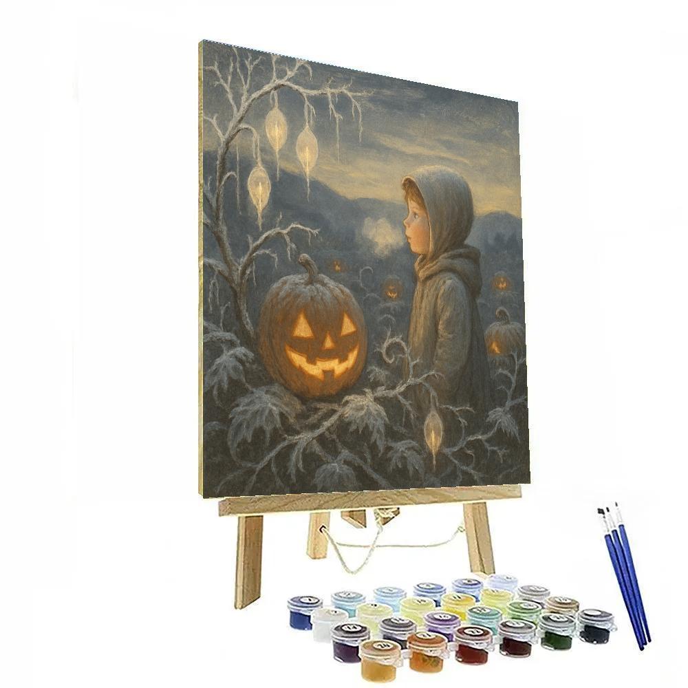 Frosted Lantern Field paint by color
