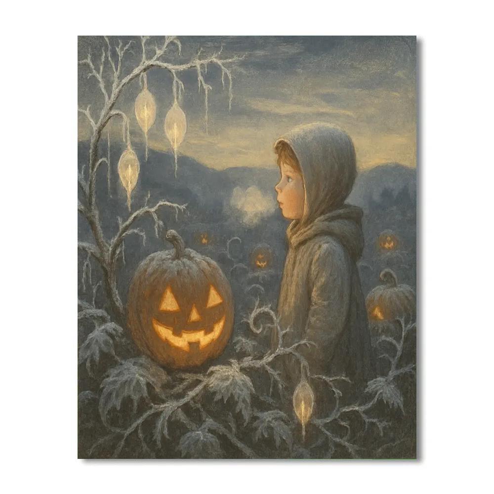 Frosted Lantern Field paint by color