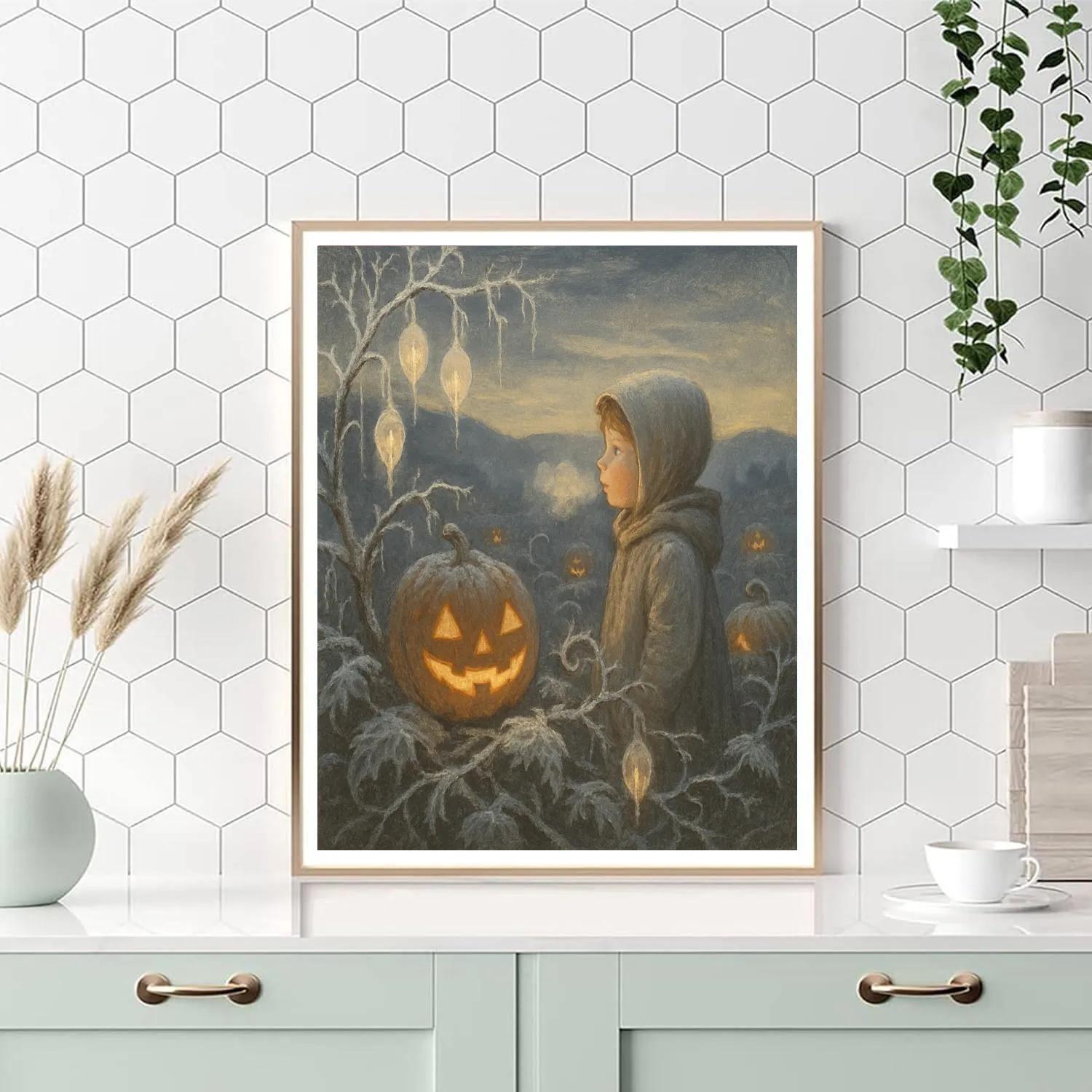 Frosted Lantern Field paint by color