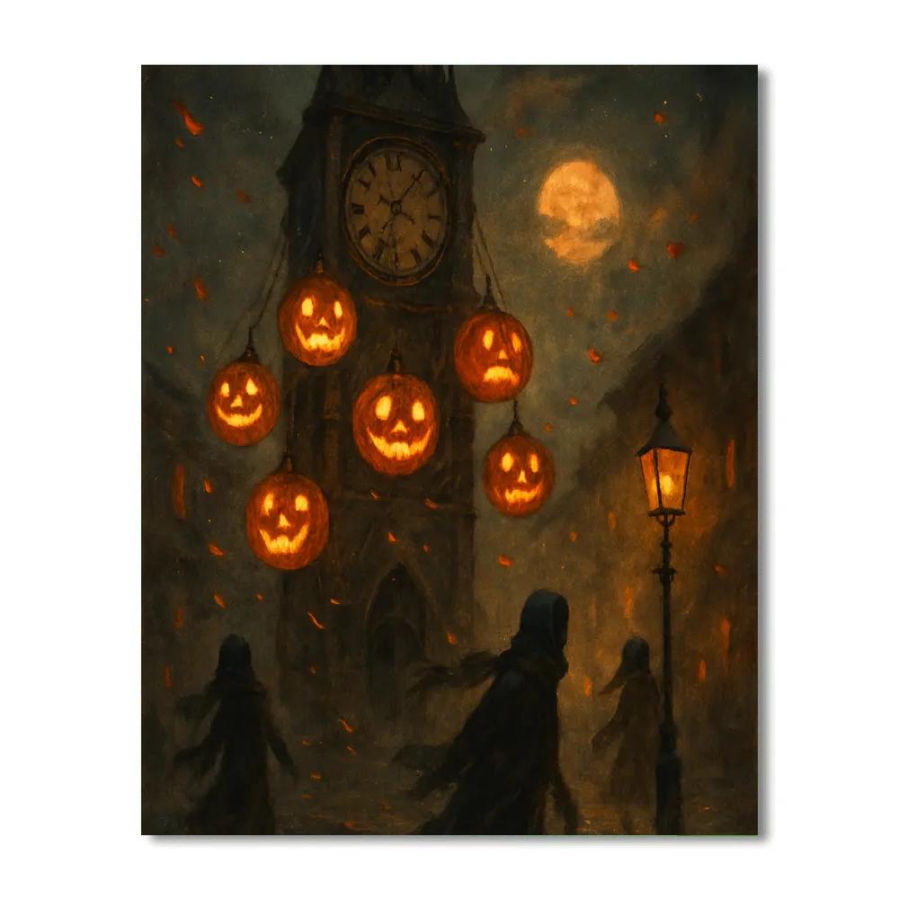 Clocktower Of Hollow Chimes Numbered painting kits