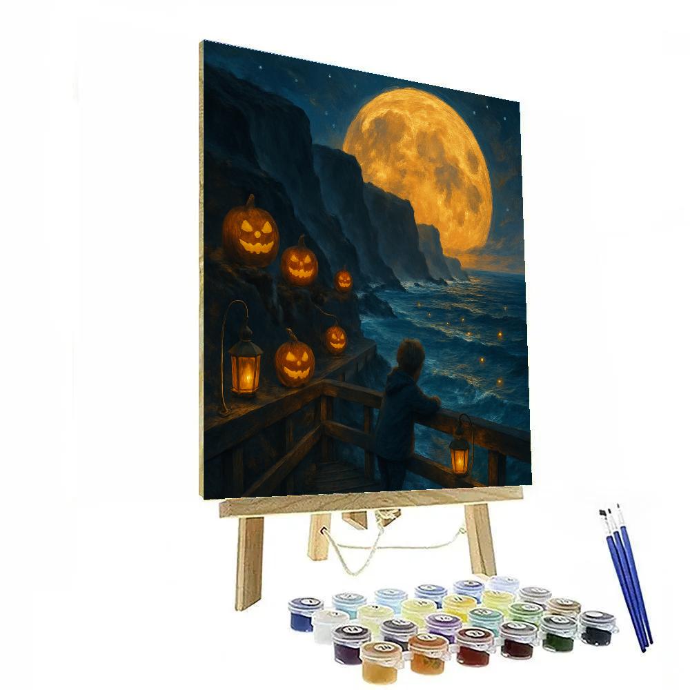 Harvest Moonboard Cliffs Paint by numbers kits