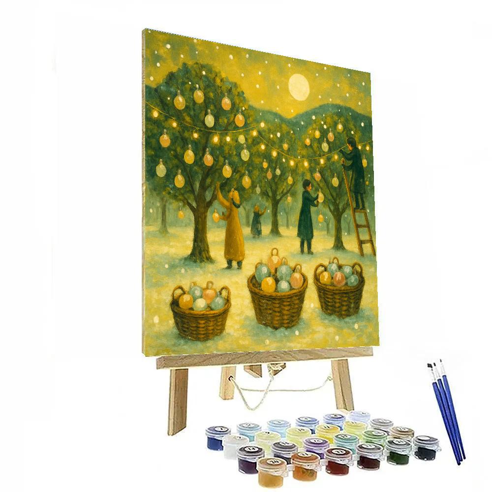 Ornament Orchard Paint by numbers kits
