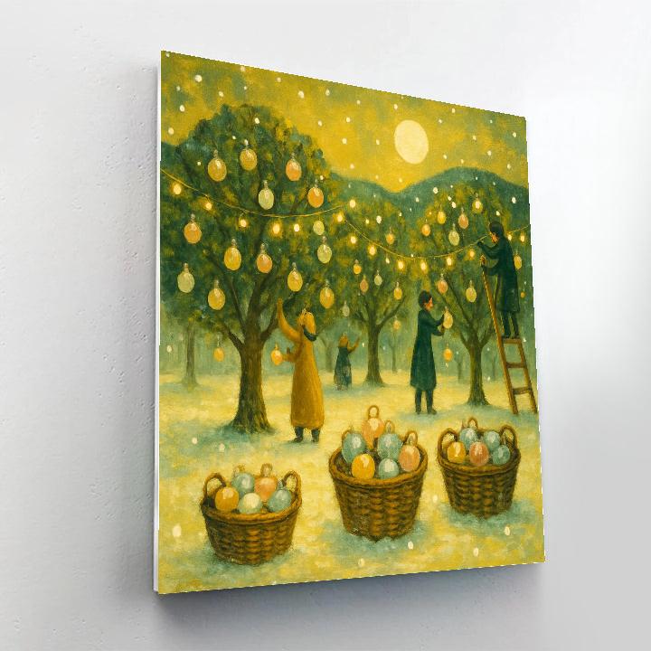 Ornament Orchard Paint by numbers kits