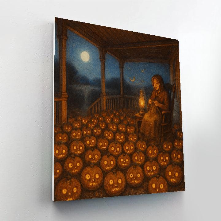 Porch Of Thousand Eyes paint by number