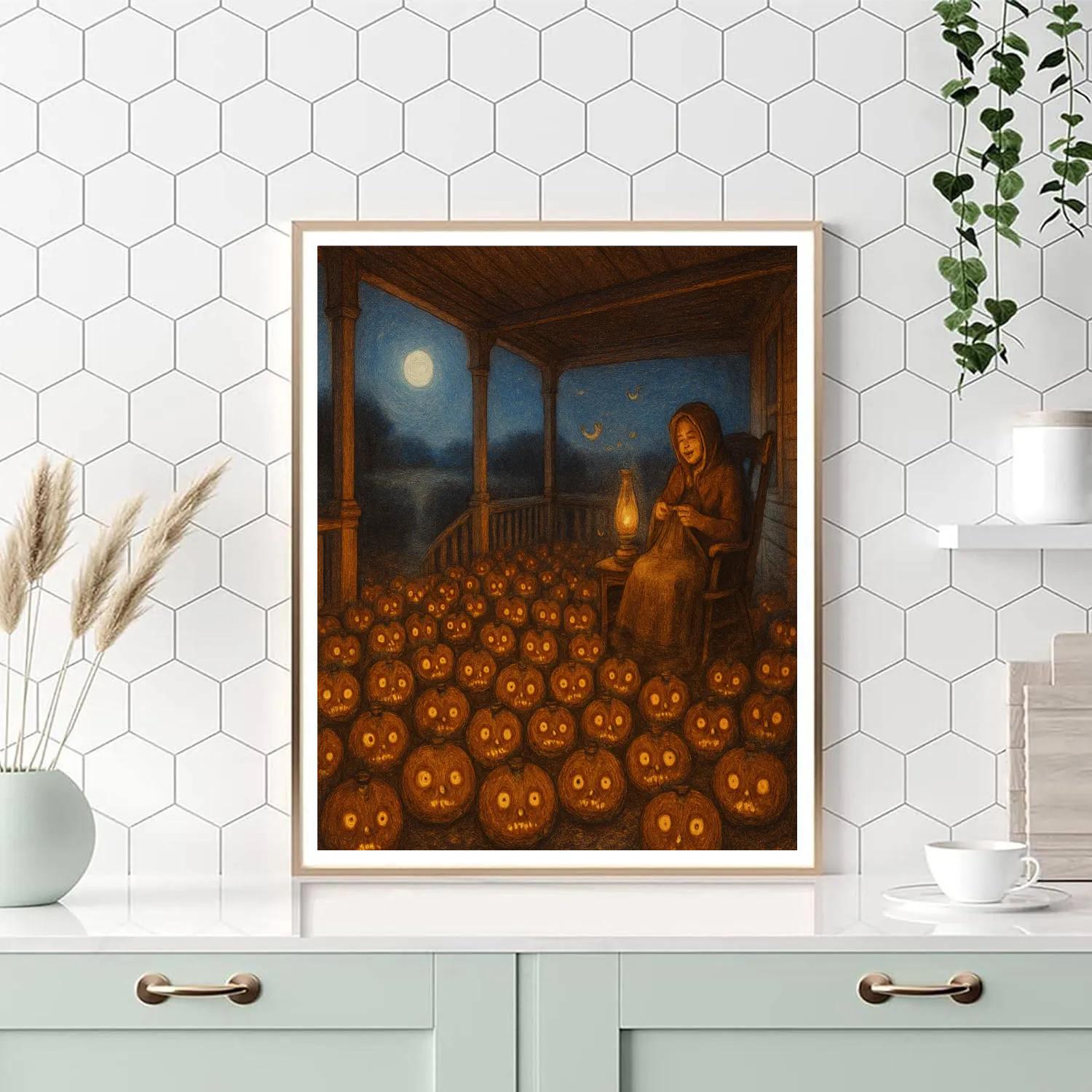 Porch Of Thousand Eyes paint by number