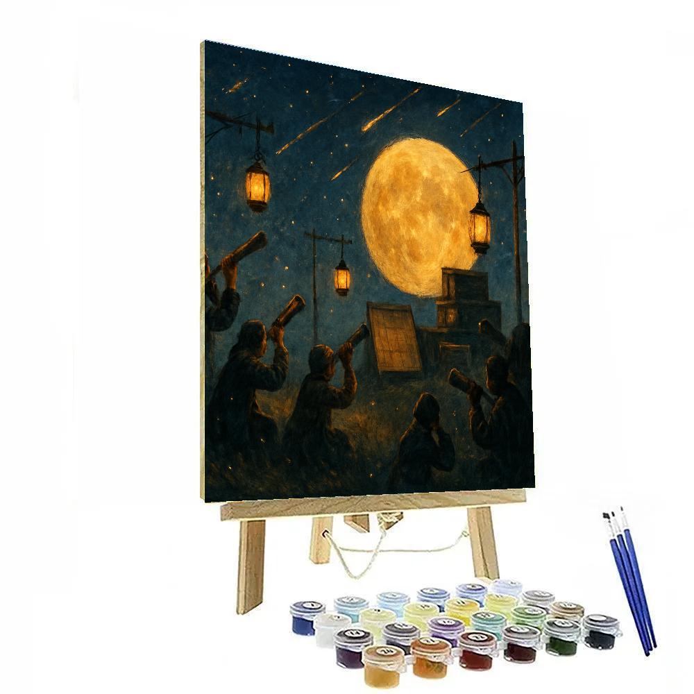 Lantern Meadow Observatory paint by number