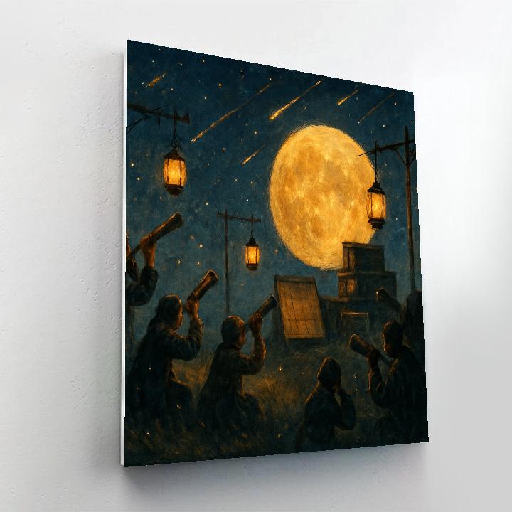 Lantern Meadow Observatory paint by number