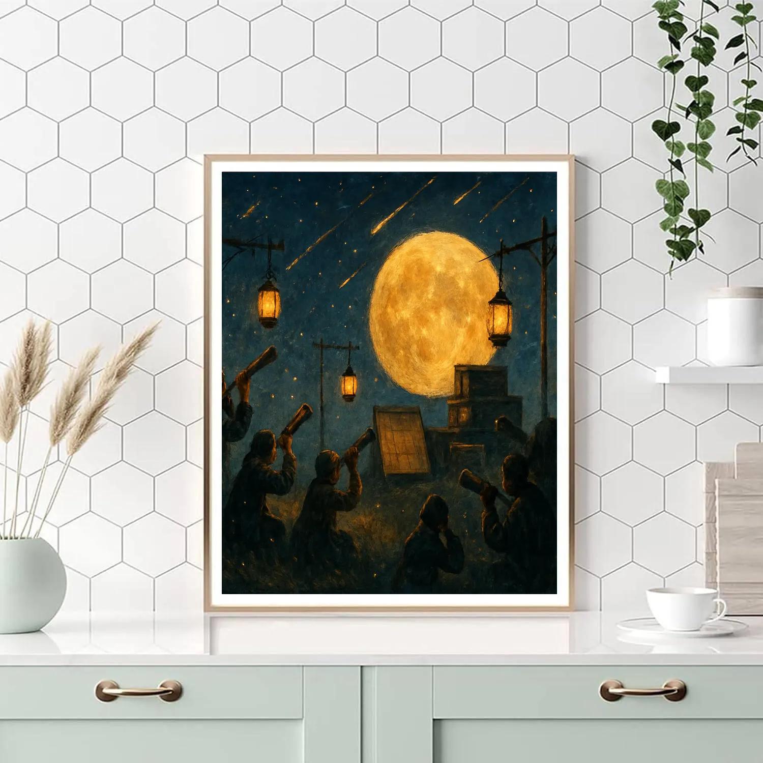 Lantern Meadow Observatory paint by number