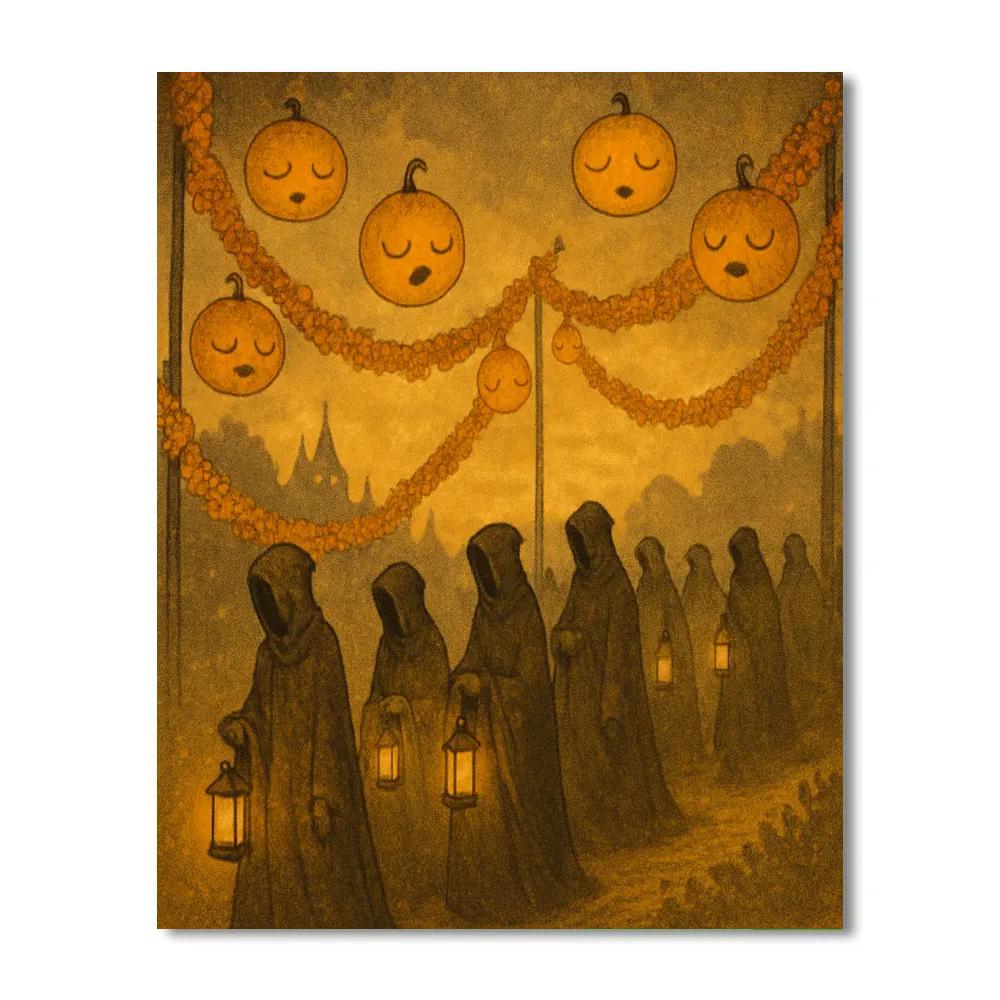 Marigold Lane And Phantom Choir Numbered painting kits