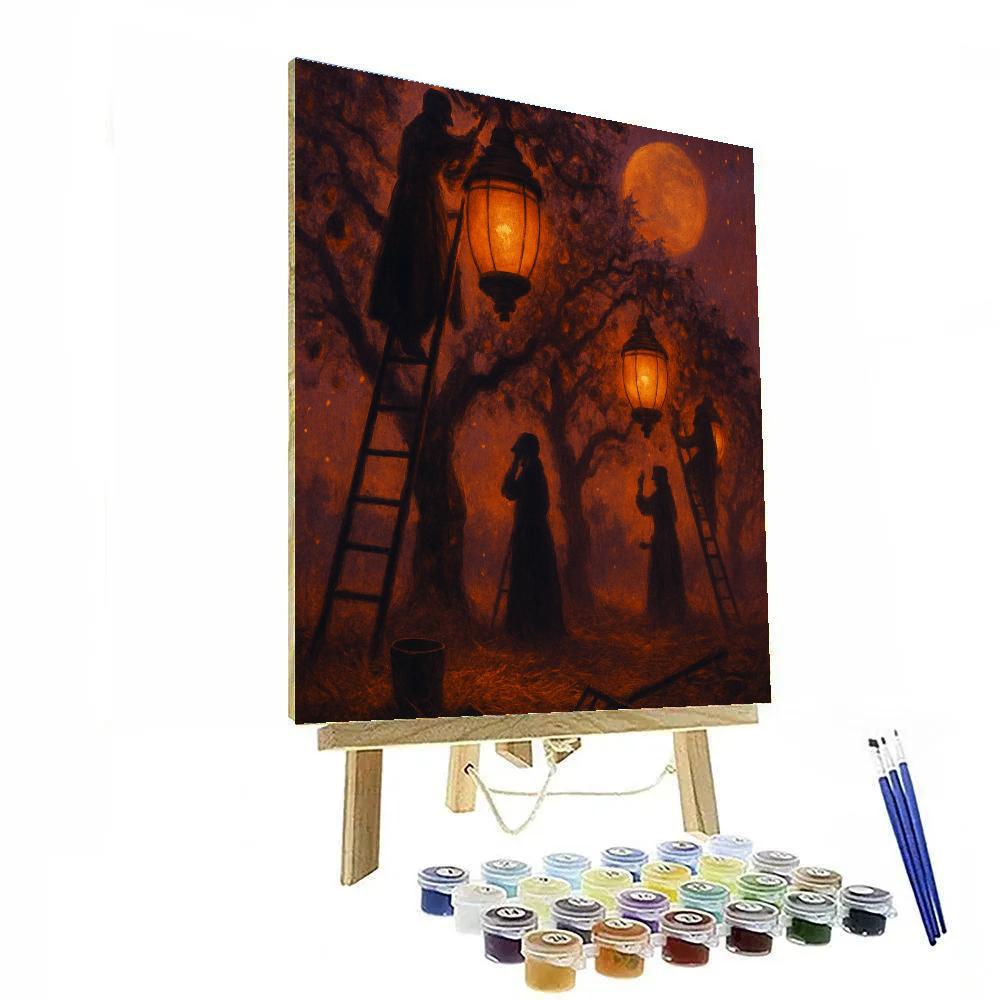 Shadow Orchard Lantern Keepers paint by color