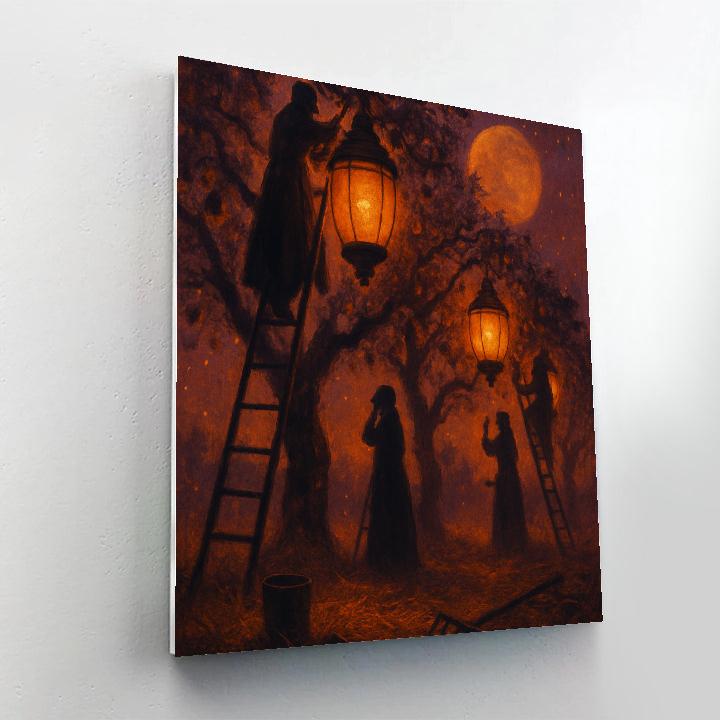 Shadow Orchard Lantern Keepers paint by color
