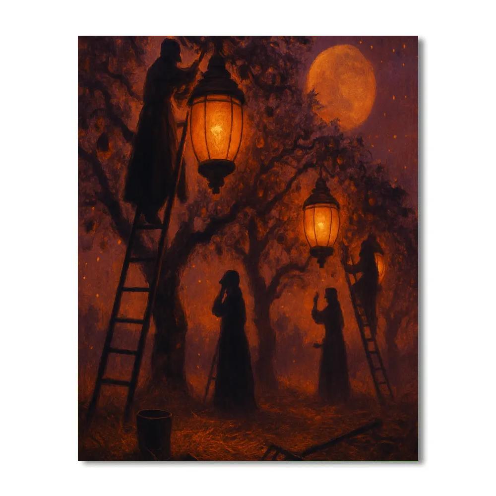 Shadow Orchard Lantern Keepers paint by color