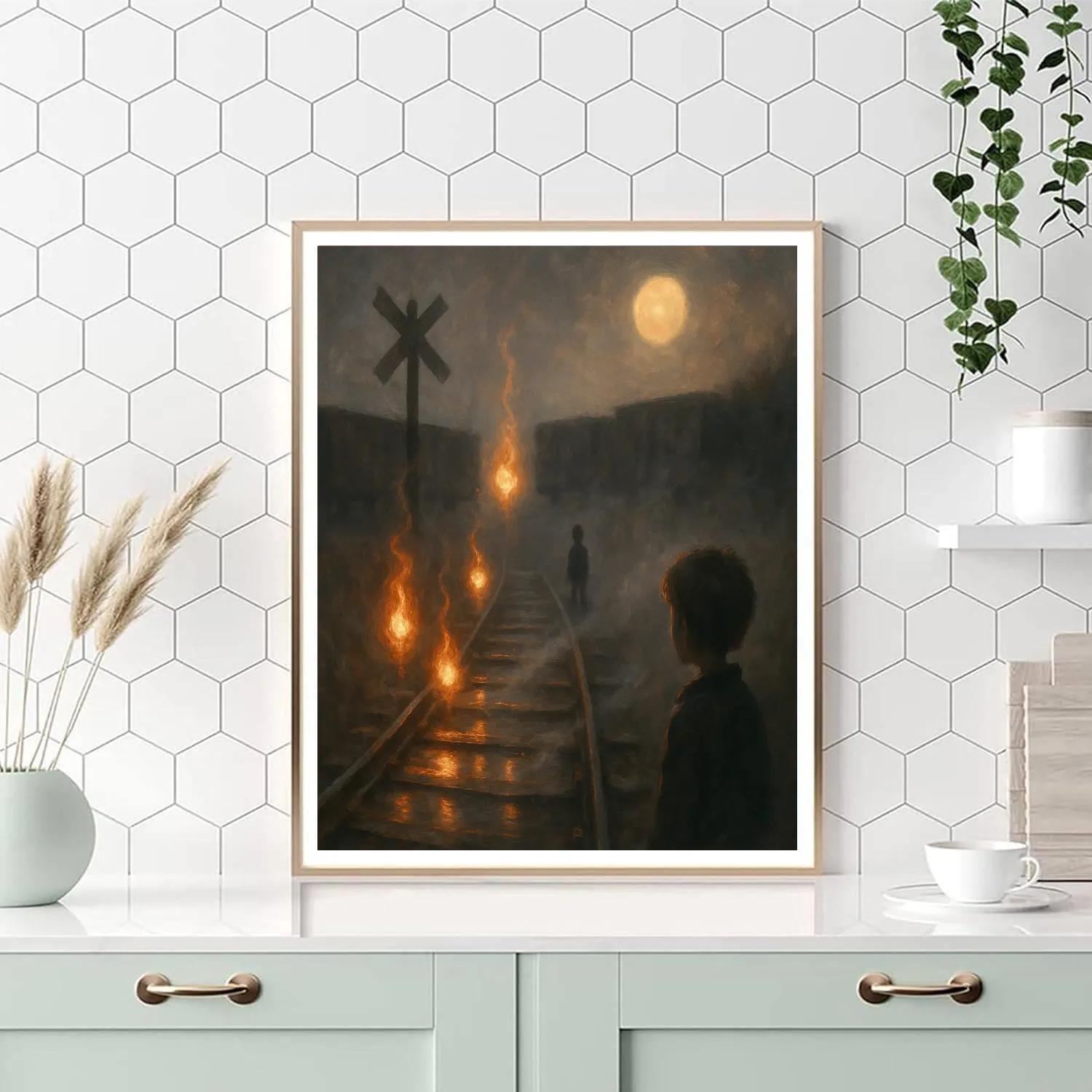 Will-o-Wisp Railway Crossing paint by color