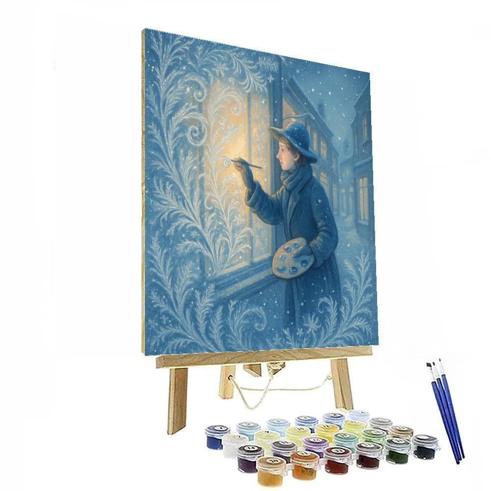 Frost Painters Alley Paint by numbers kits