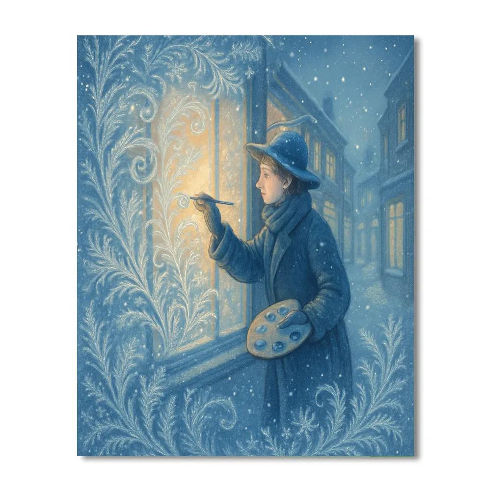 Frost Painters Alley Paint by numbers kits