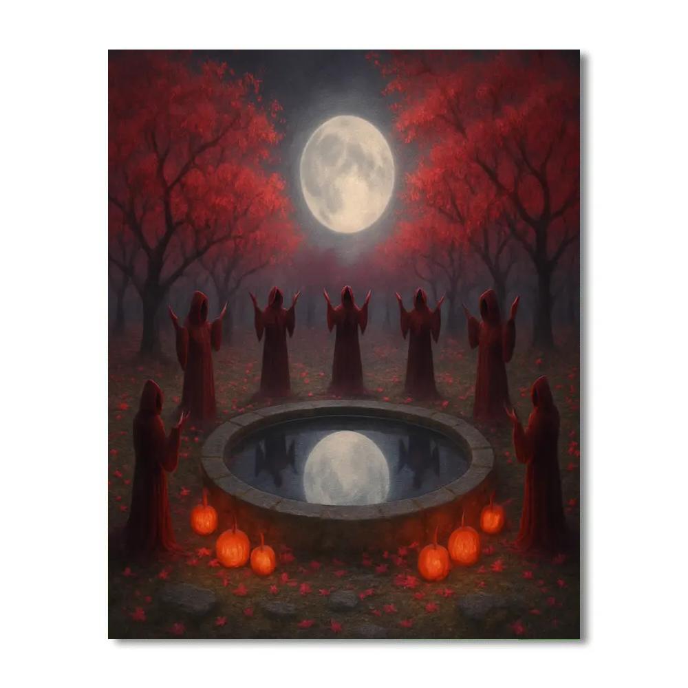 The Orchard Moonwell Paint by numbers kits