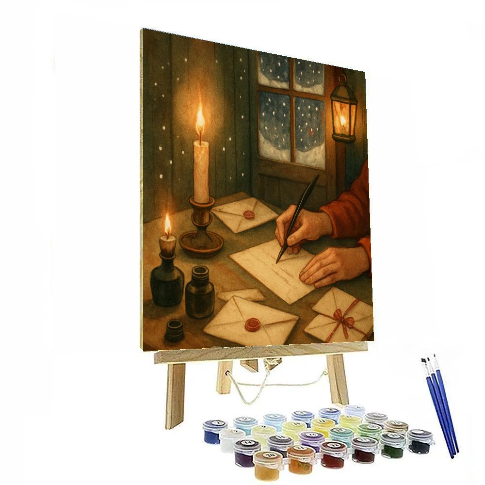 Midnight Mail By Candlelight Paint by numbers kits