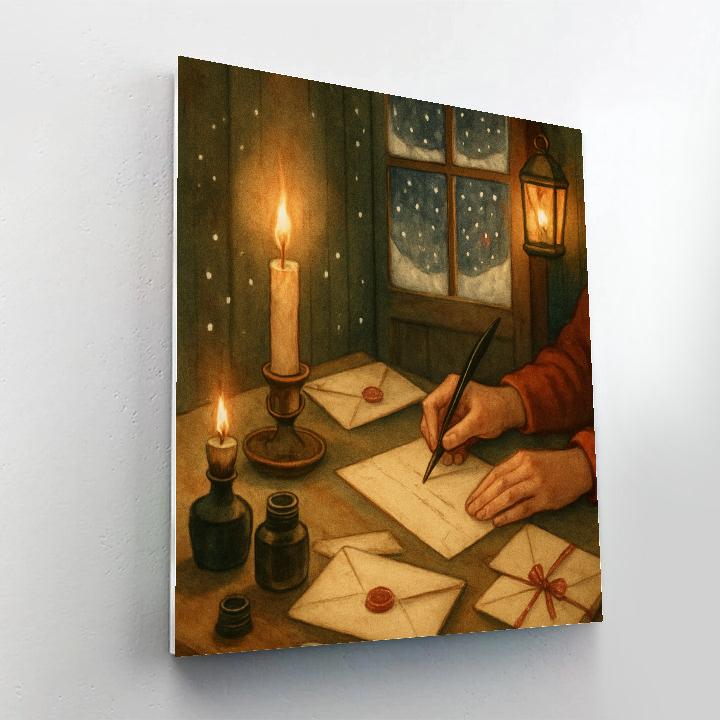 Midnight Mail By Candlelight Paint by numbers kits