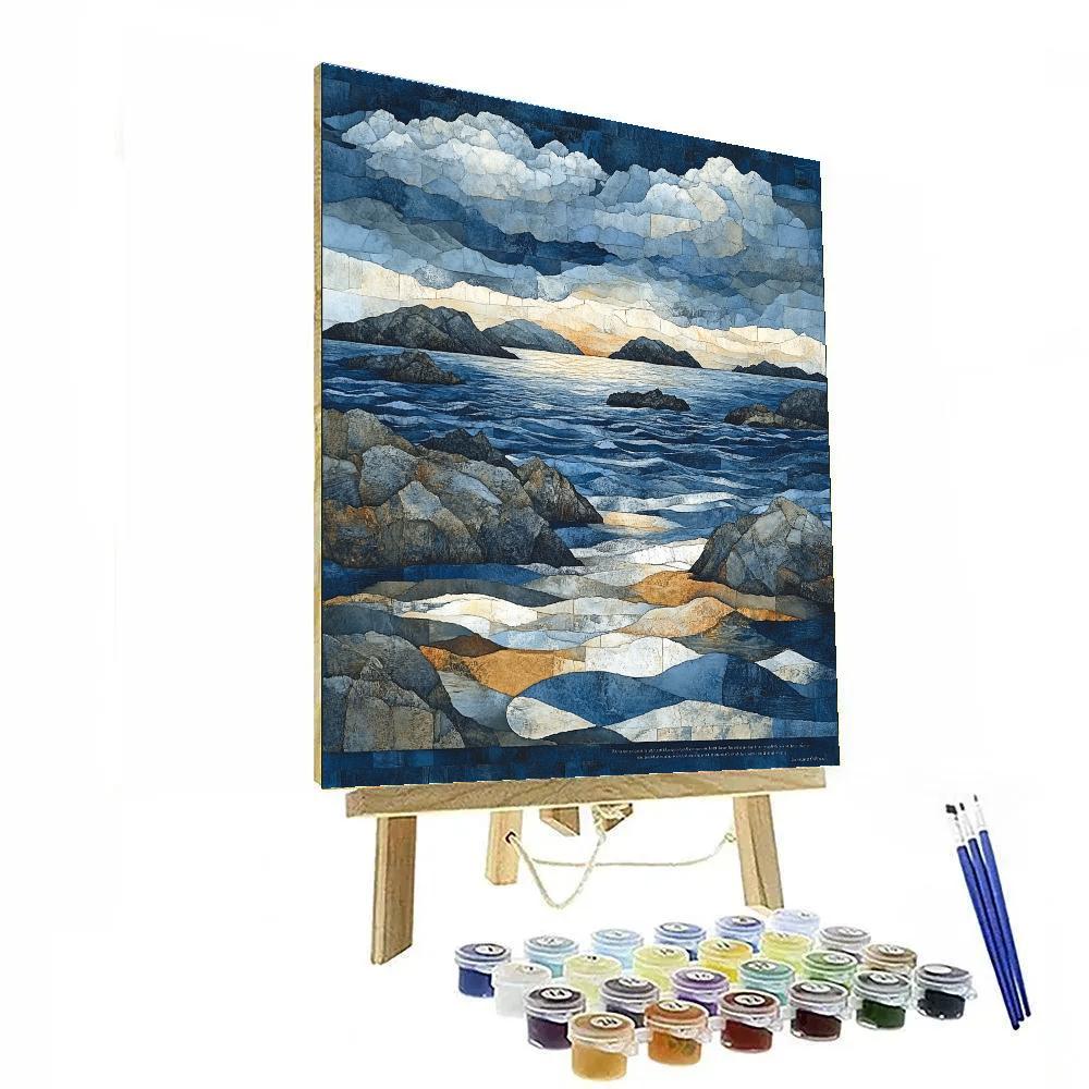 Arthur Lismer Inspired September Gale Over High Channels Numbered painting kits