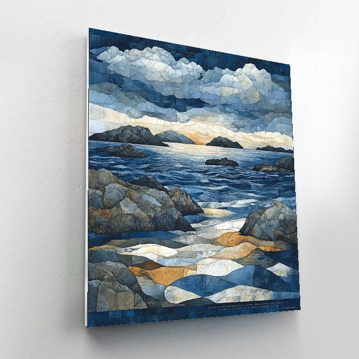 Arthur Lismer Inspired September Gale Over High Channels Numbered painting kits