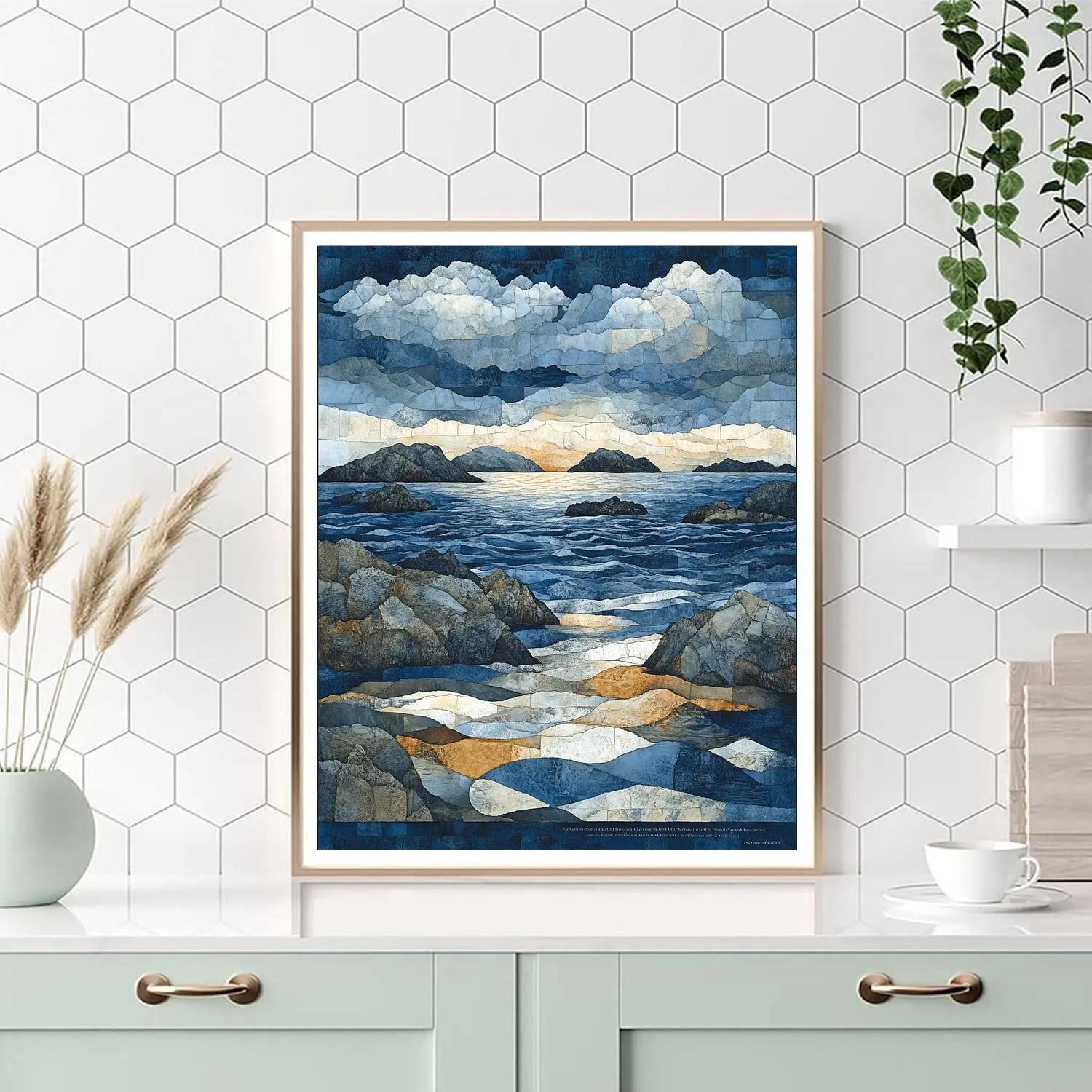 Arthur Lismer Inspired September Gale Over High Channels Numbered painting kits