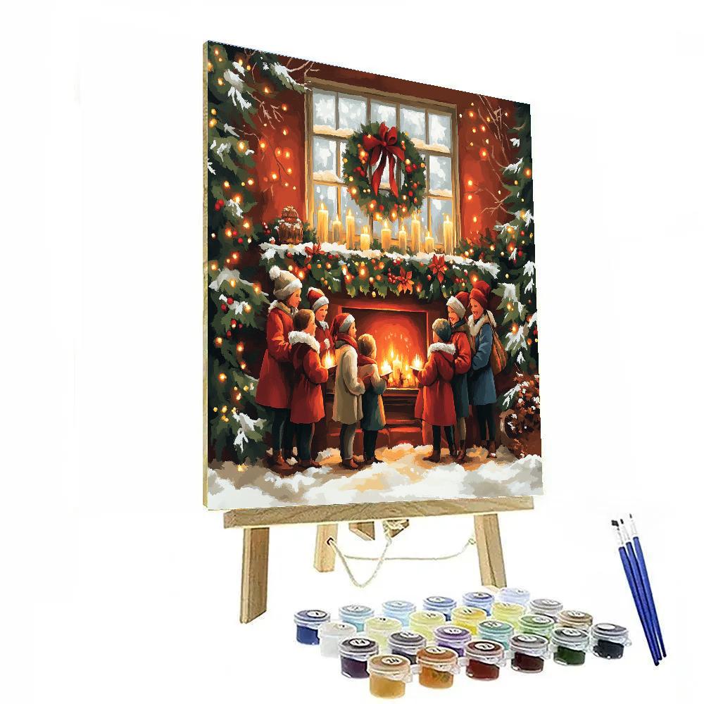 Hearthside Carol Paint by numbers kits