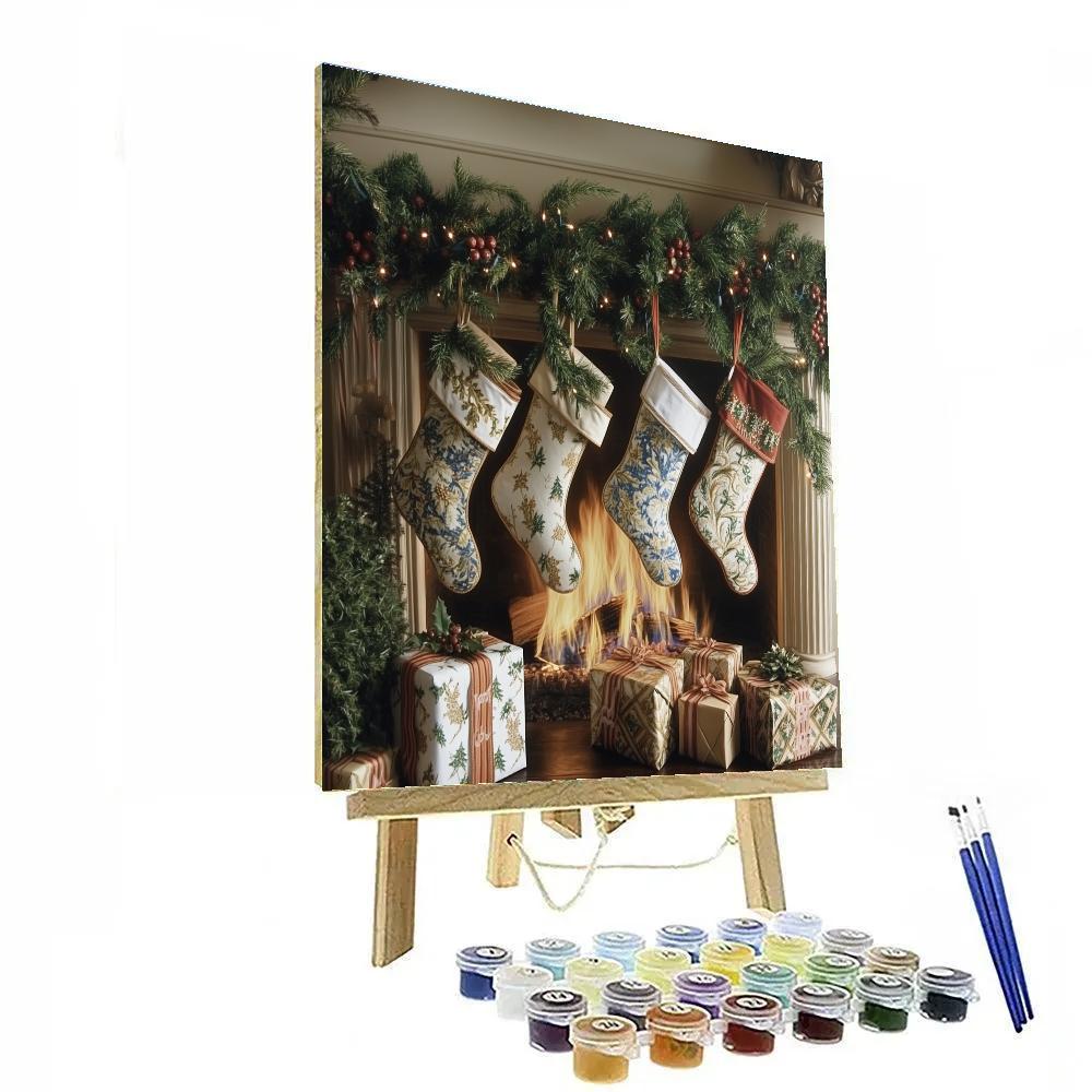 Gifts By The Hearth Paint by numbers kits
