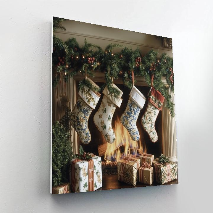 Gifts By The Hearth Paint by numbers kits