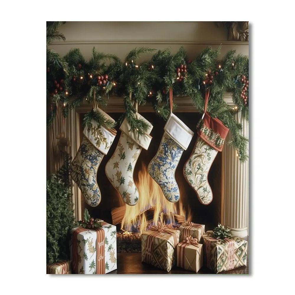 Gifts By The Hearth Paint by numbers kits