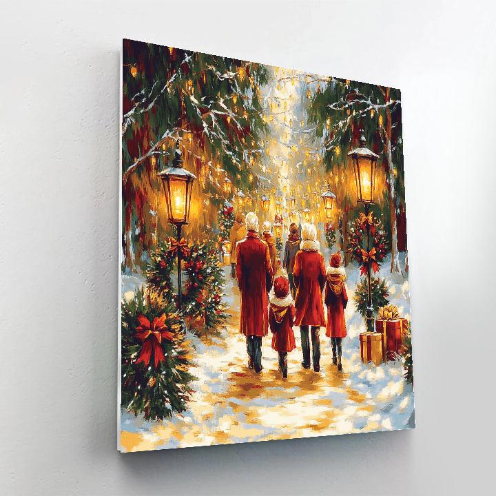 Lanterns On The Lane paint by color