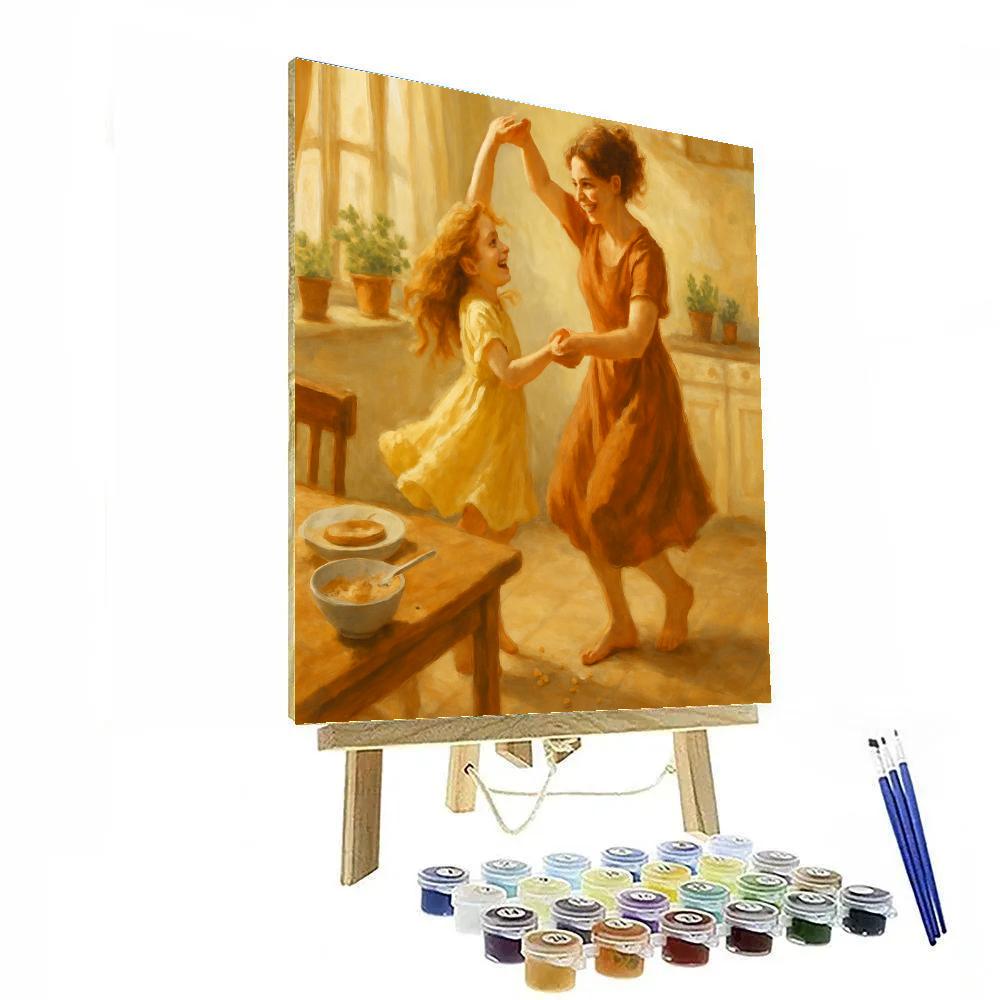 Kitchen Dance Together Number painting