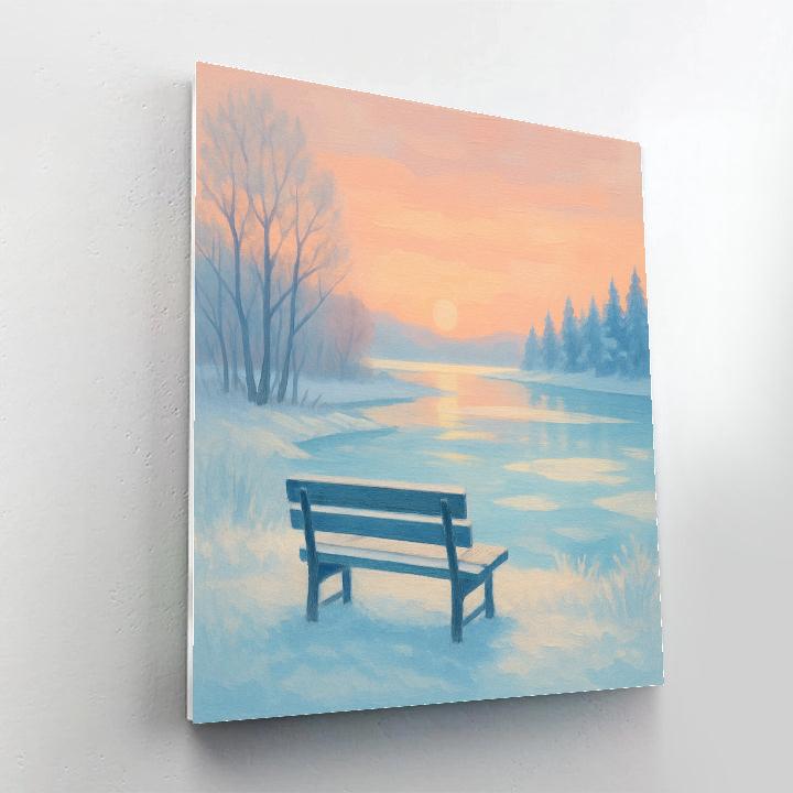 Frosted Shoreline Dawn paint by color