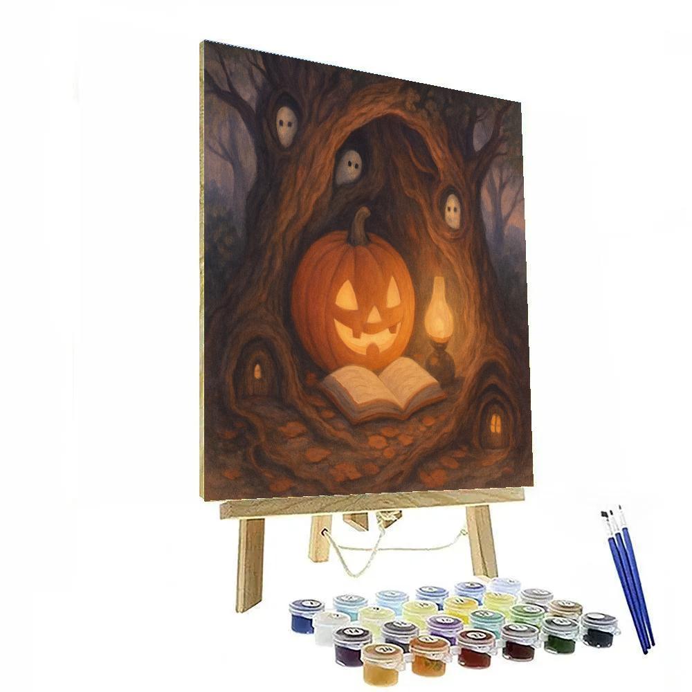 Hidden Hollow Reading Nook Number painting