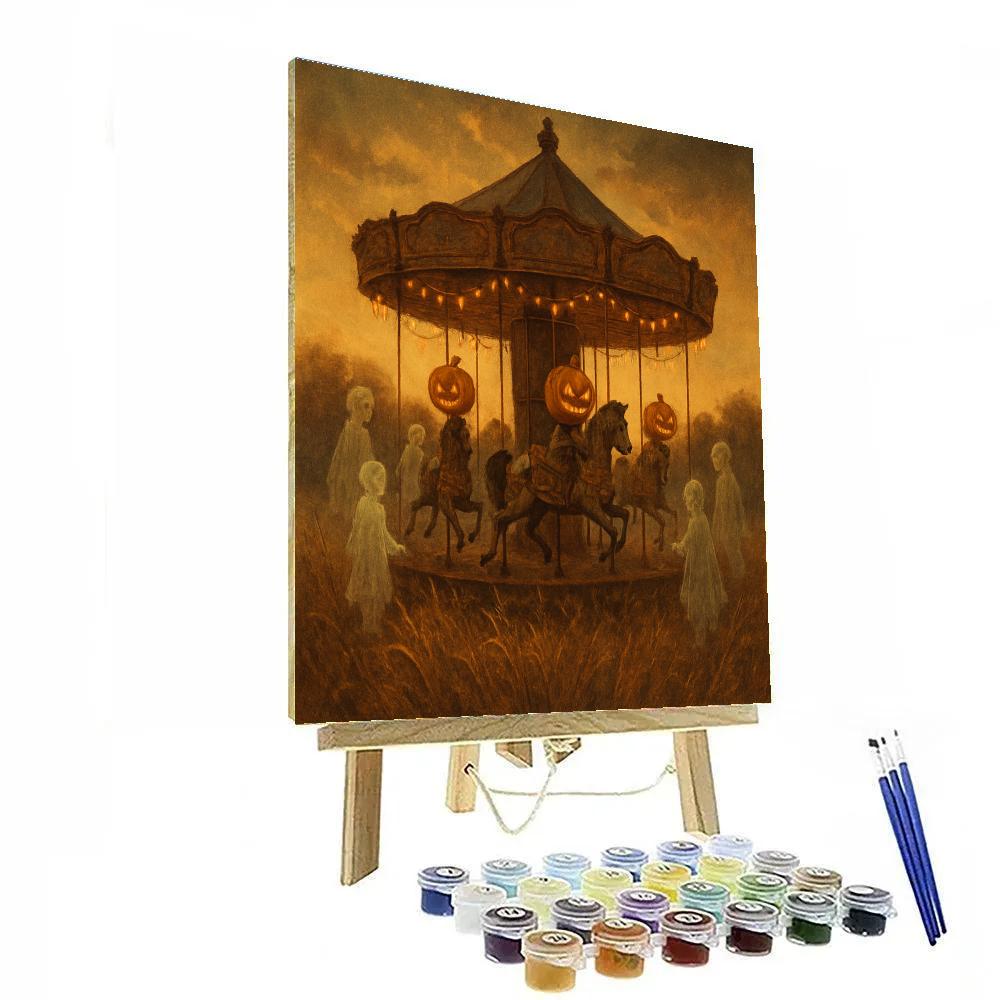 Harvest Moon Carousel Paint by numbers kits