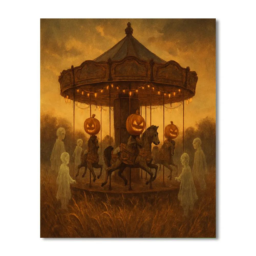 Harvest Moon Carousel Paint by numbers kits