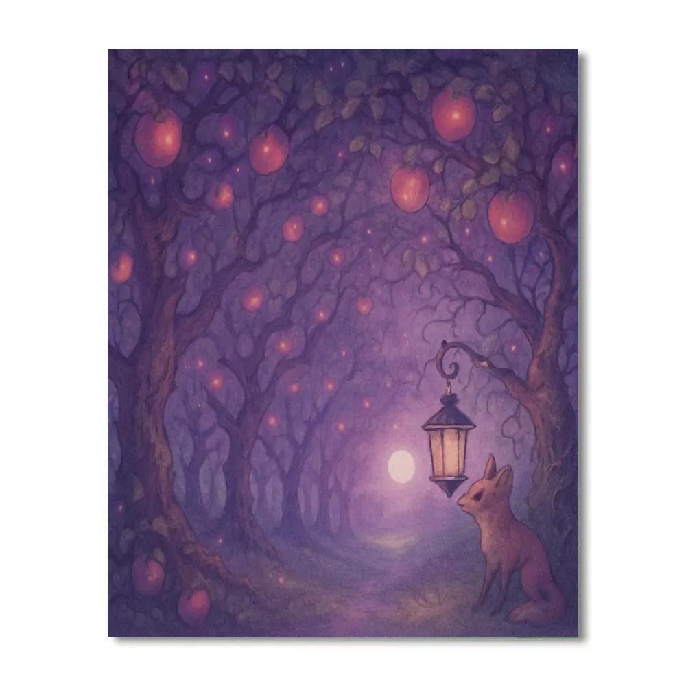 Enchanted Orchard Eve Numbered painting kits