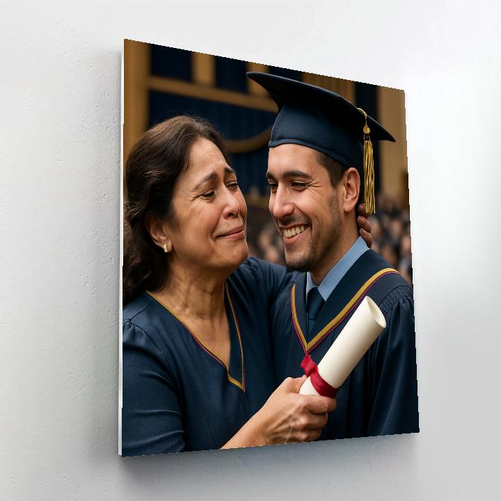 Graduation Day Pride painting number kit
