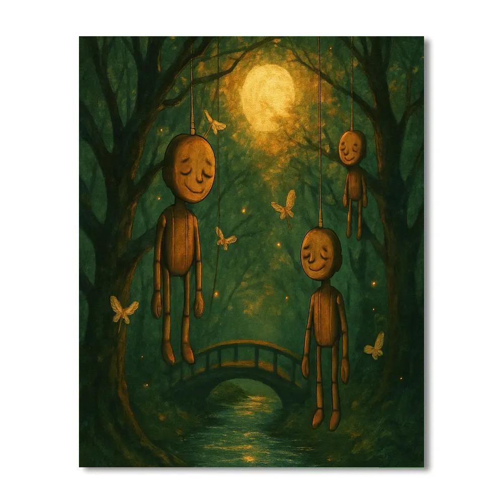 The Marionette Grove painting number kit