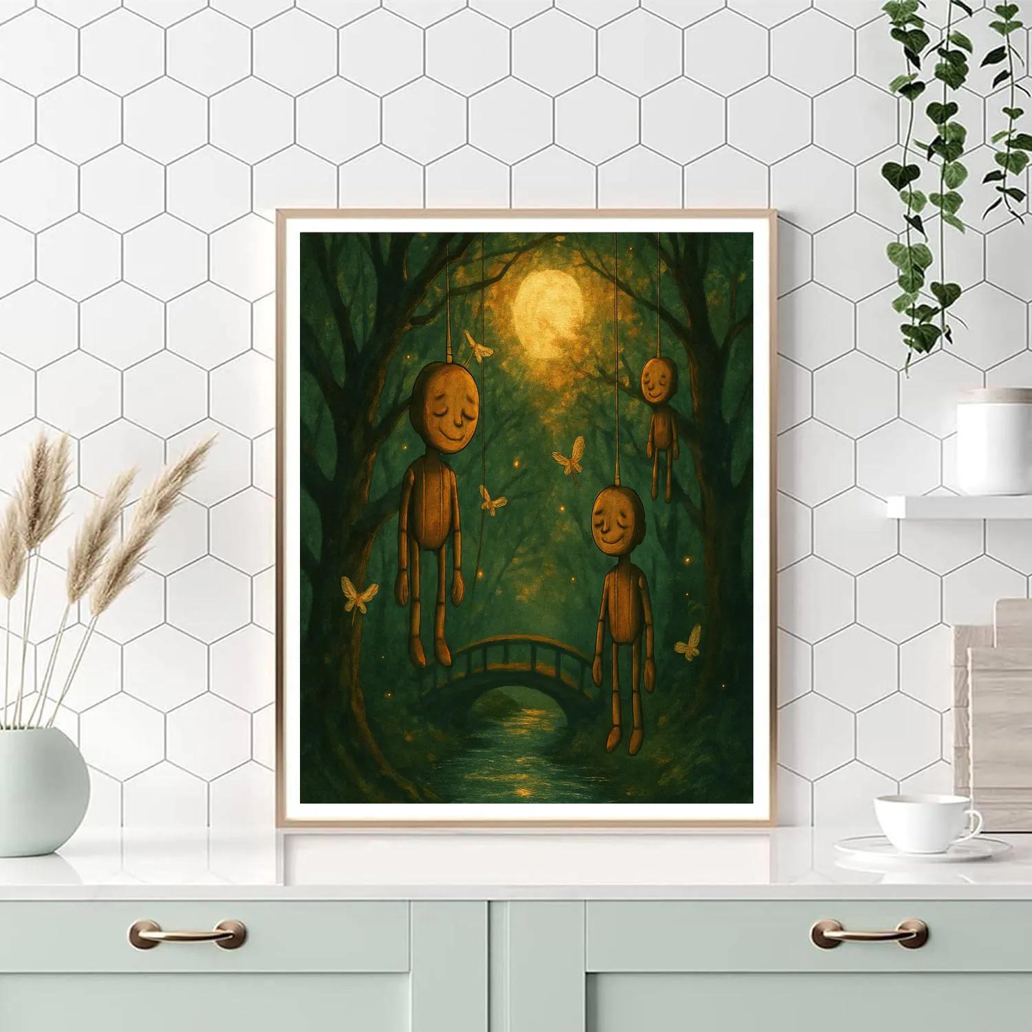 The Marionette Grove painting number kit