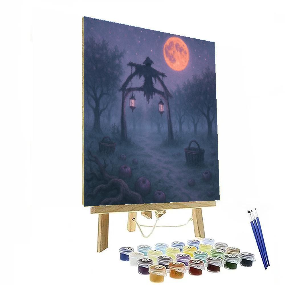 Midnight Orchard Of Echoes Painting by numbers kit