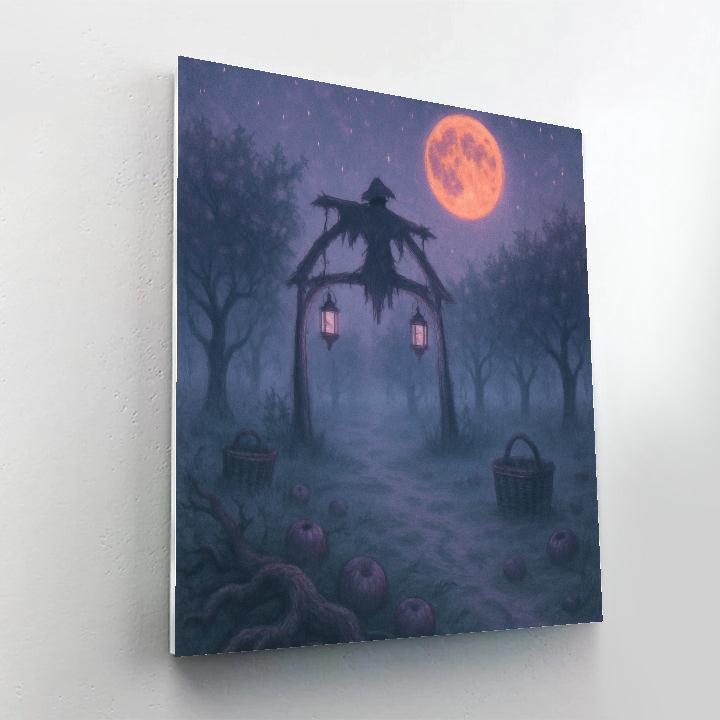 Midnight Orchard Of Echoes Painting by numbers kit