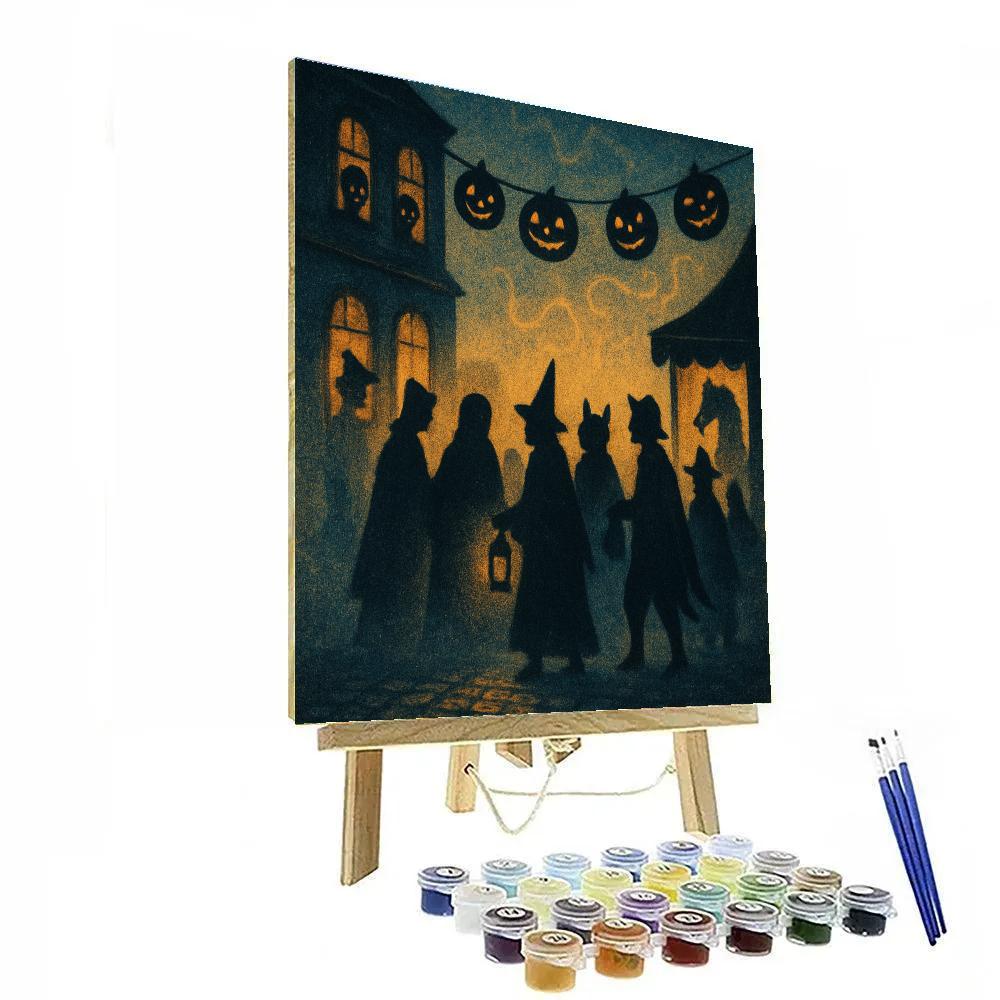 Cobblestone Masquerade DIY paint by numbers