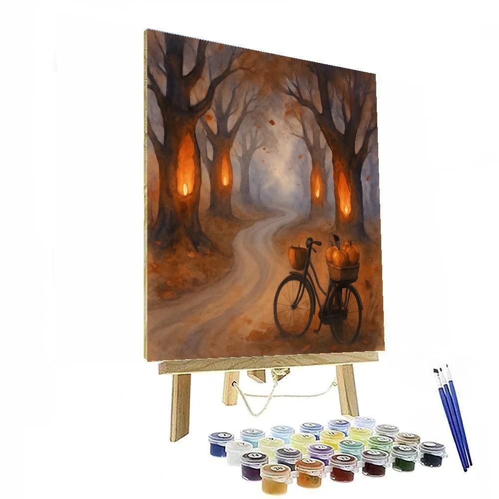 The Hollow Lantern Road Paint by numbers kits