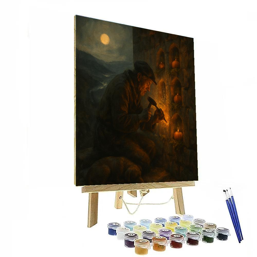 The Lantern Mason Paint by numbers kits