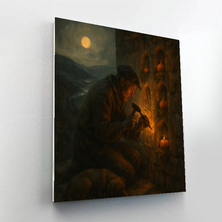 The Lantern Mason Paint by numbers kits