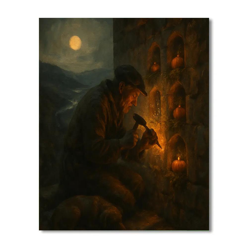 The Lantern Mason Paint by numbers kits