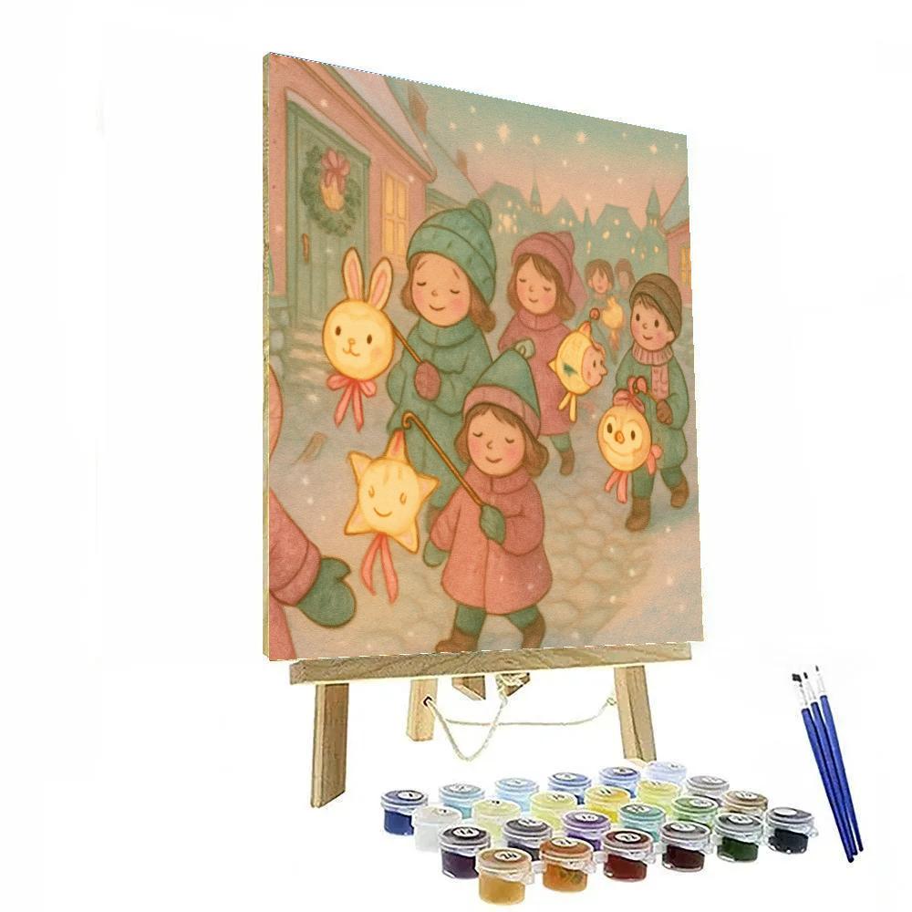 Twilight Toy Lantern Parade DIY paint by numbers