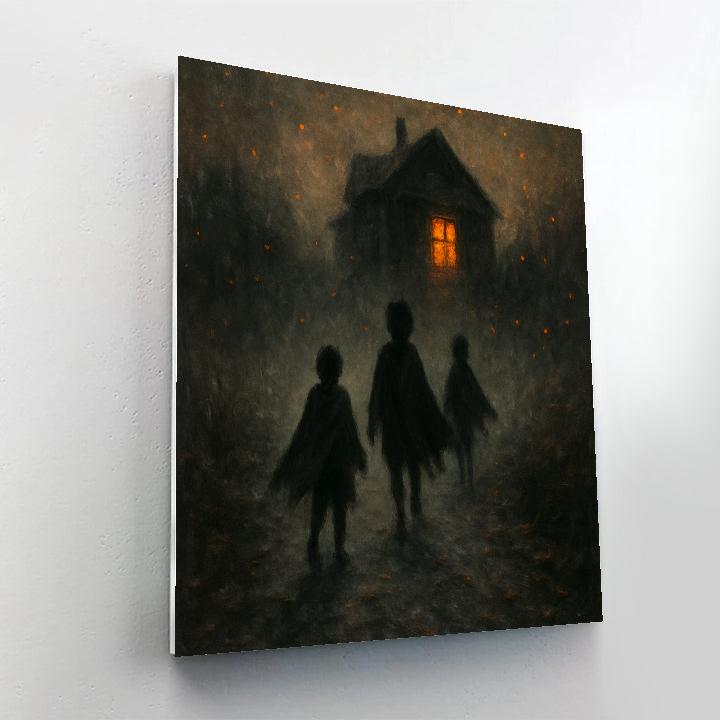 The Ashen Path paint by color