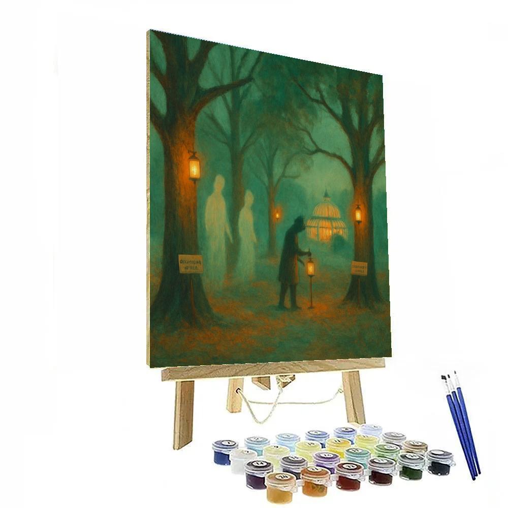 The Lantern Arboretum paint by color